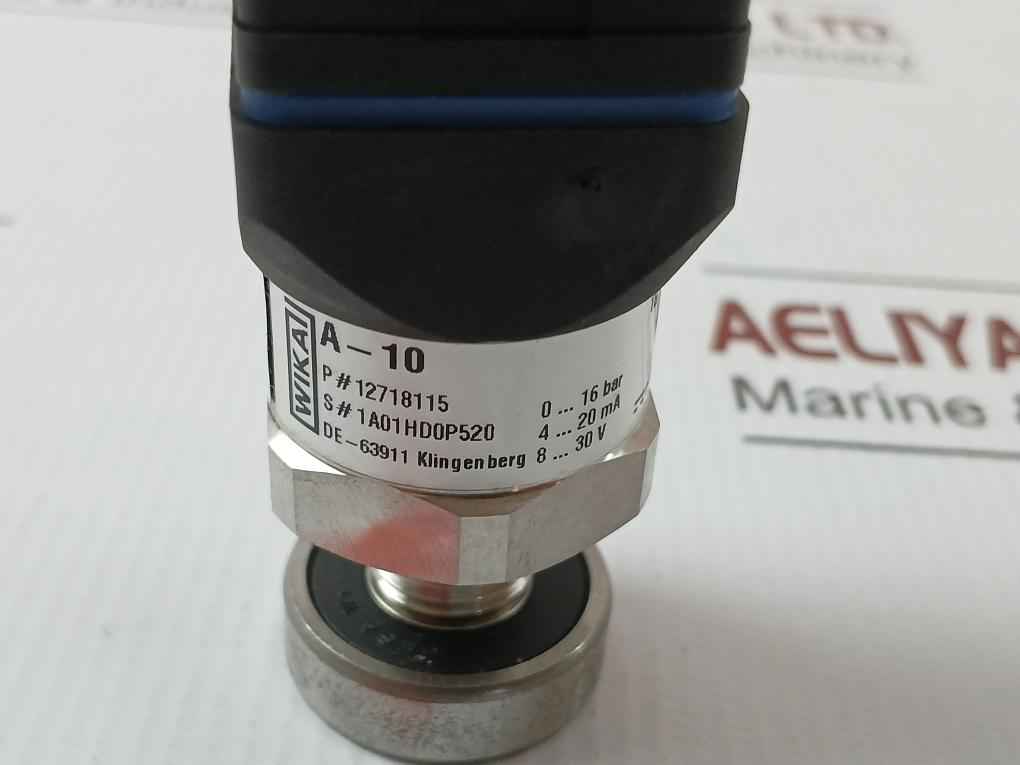 12718115 Pressure Sensor Transmitter Power Supply Wika 8-30 V 25 Ma