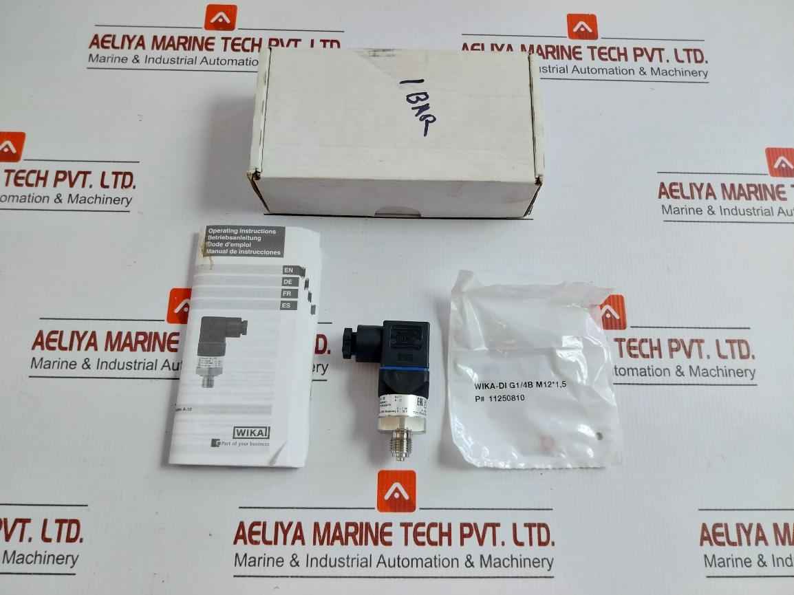12850871 A-10 Pressure Transmitter 8..30 V Dc / 25 Ma Wika
