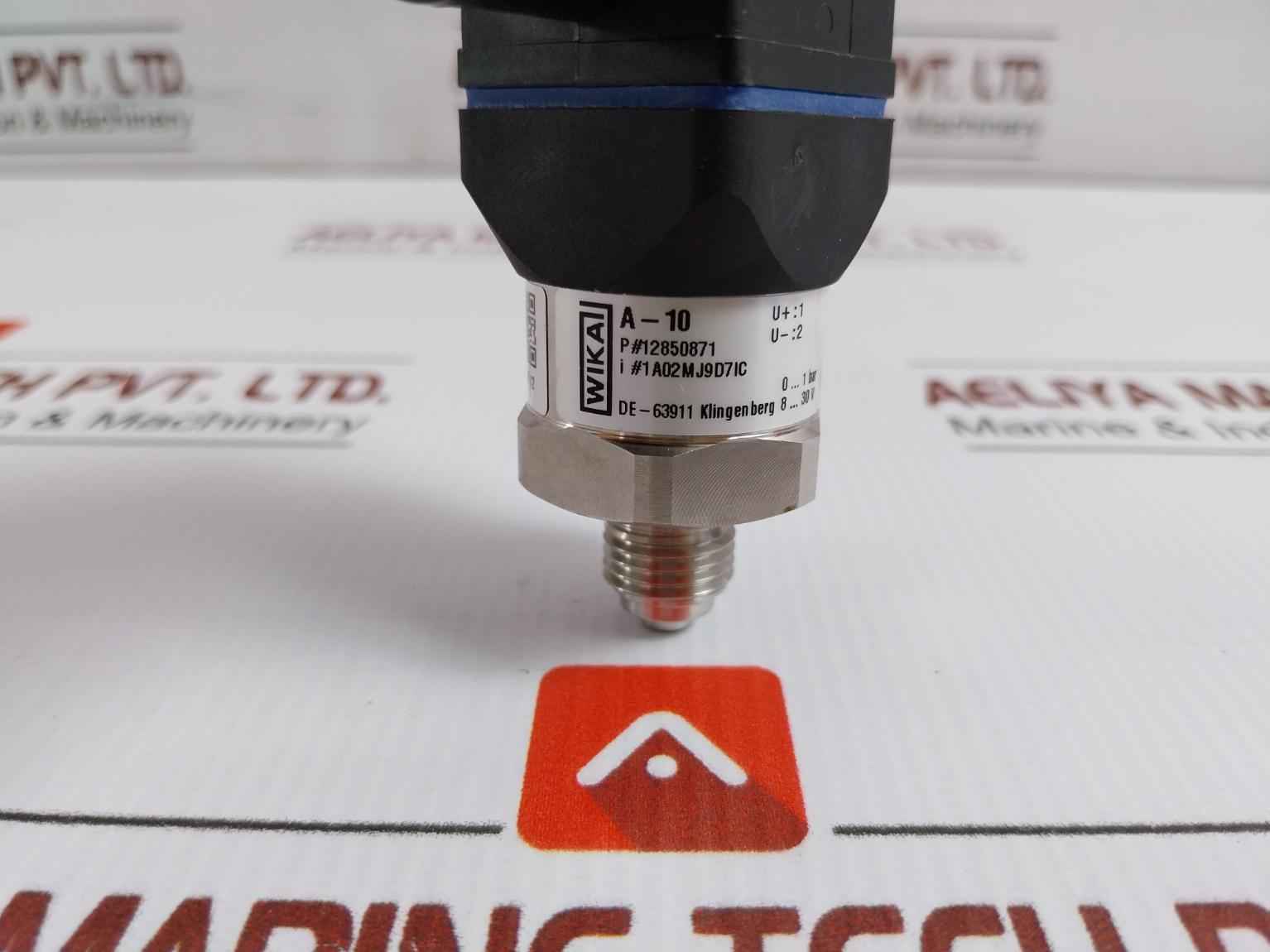 12850871 A-10 Pressure Transmitter 8..30 V Dc / 25 Ma Wika