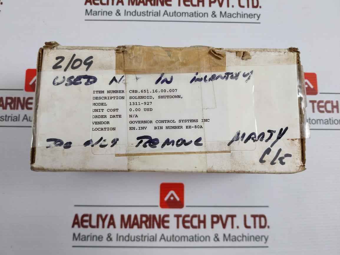 1324-521Dc A Shutdown Solenoid Valve 24Vdc