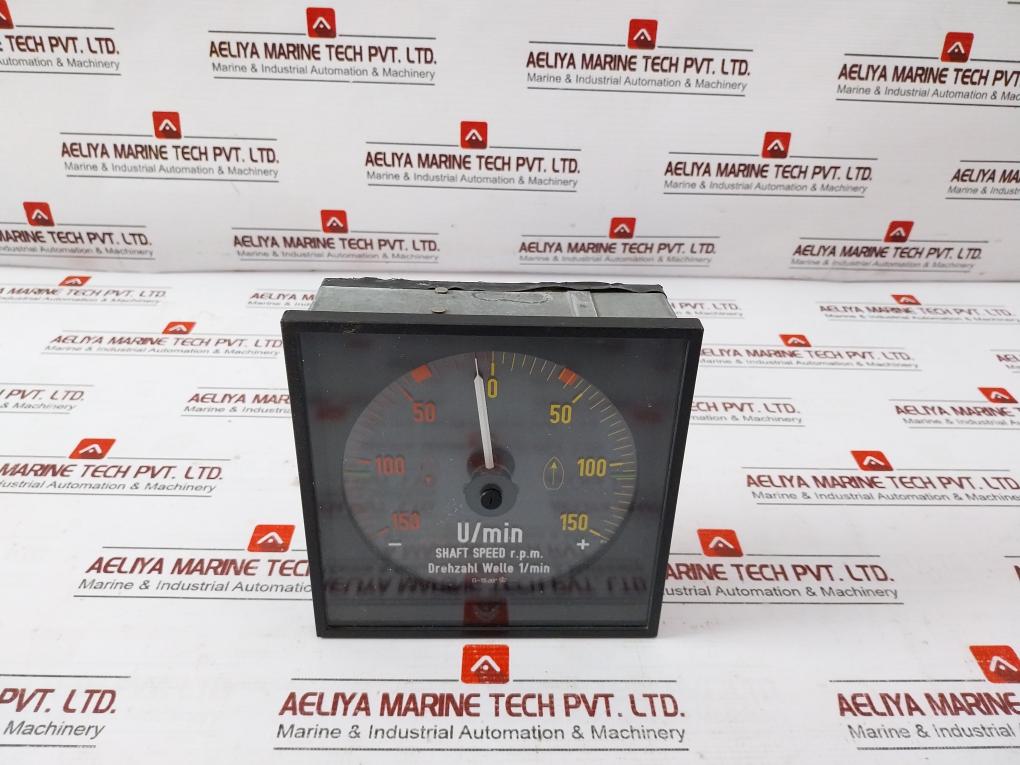 '-150-0-+150 U/min Shaft Speed Rpm Meter 10v 24v