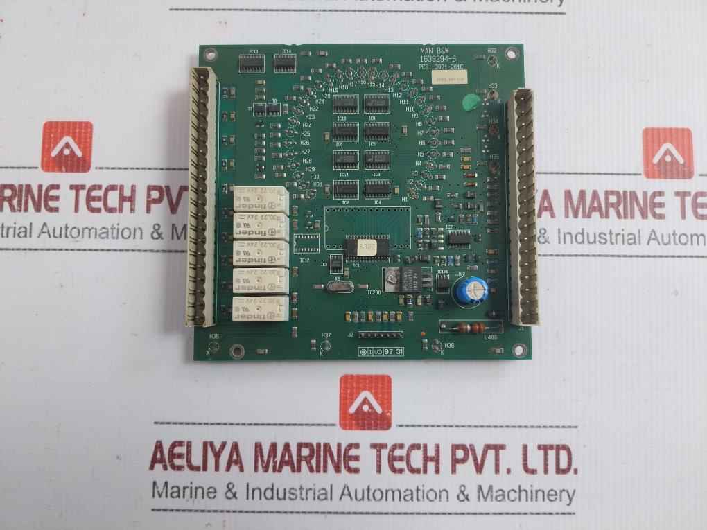 1639294-6 Rpm Monitoring System Pcb Man B&W