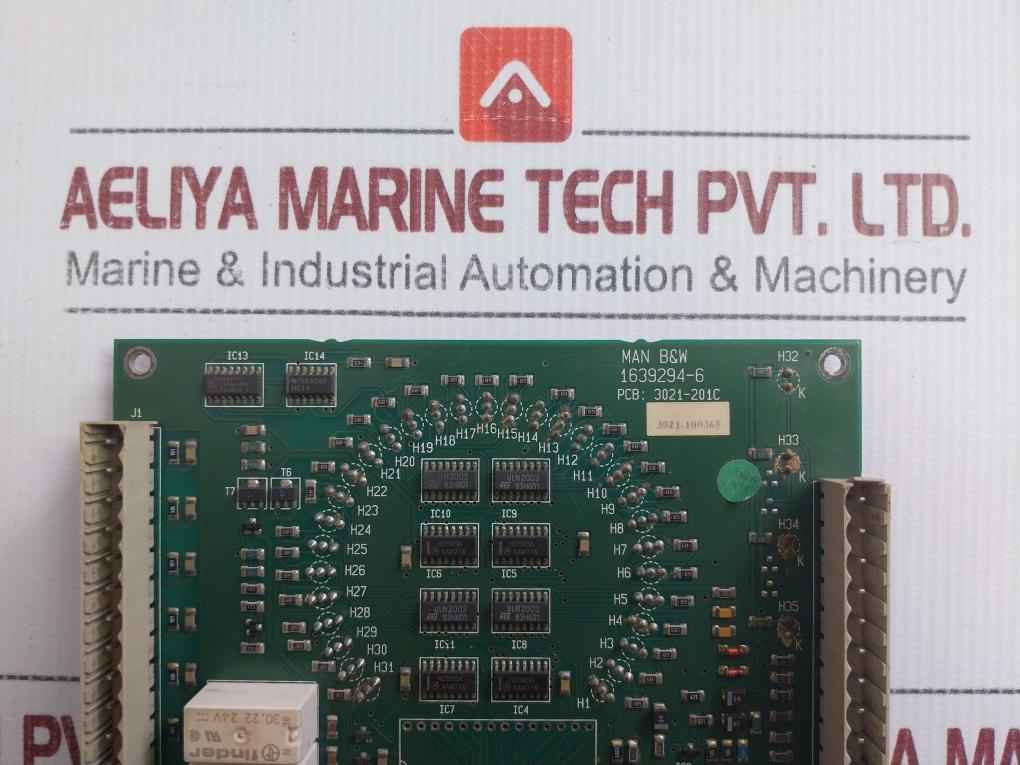1639294-6 Rpm Monitoring System Pcb Man B&W