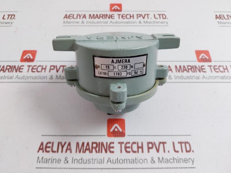 1703 Flameproof And Weatherproof Rotary Switch 50 Hz Ajmera