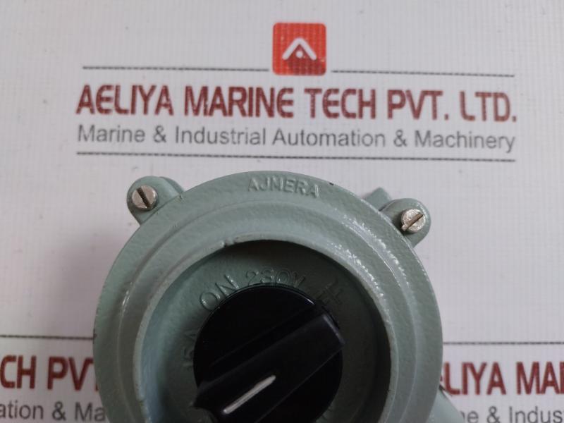 1703 Flameproof And Weatherproof Rotary Switch 50 Hz Ajmera