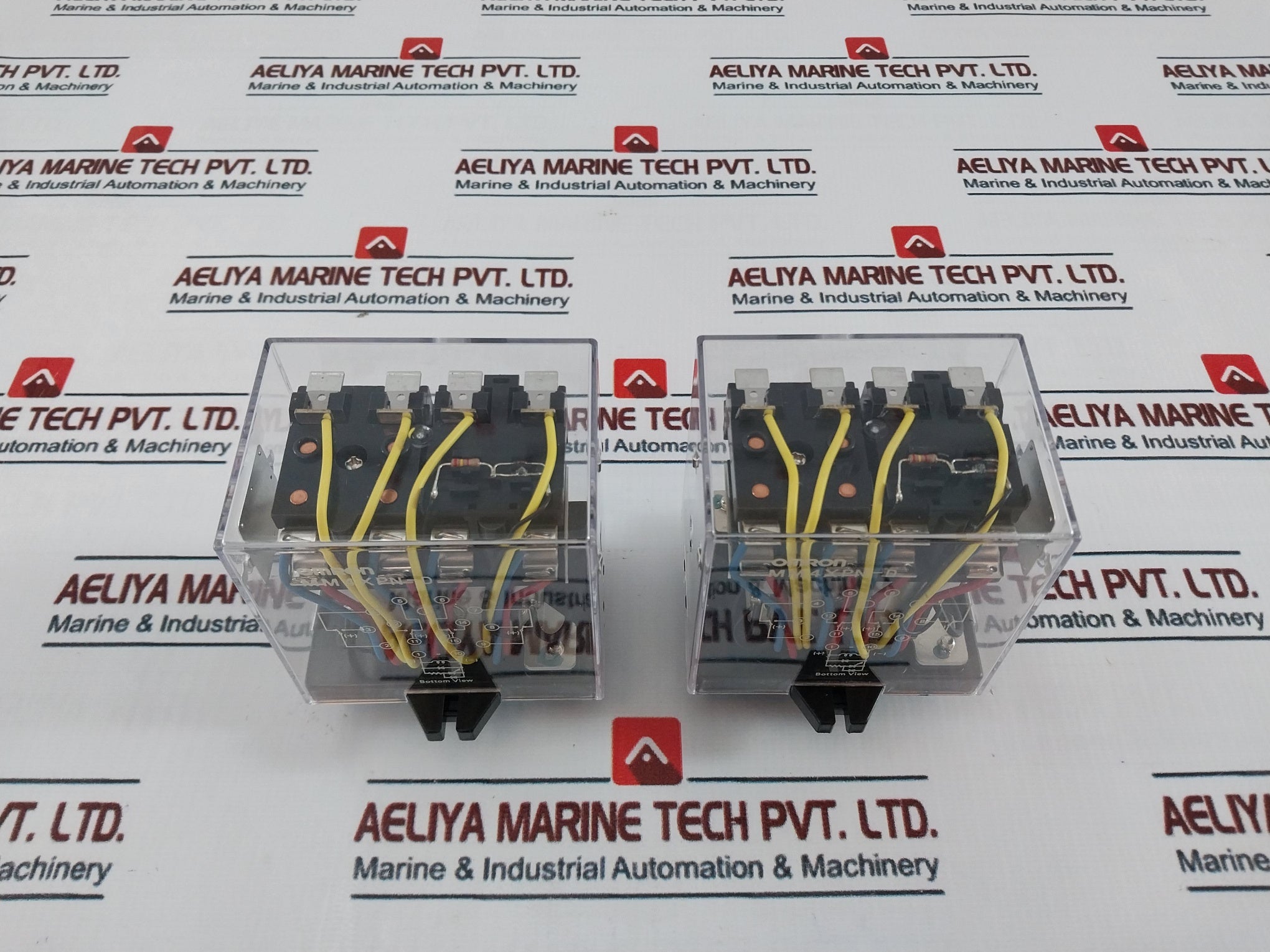 Omron MM4XPN-D Industrial Control Relay 24VDC 13Z19E