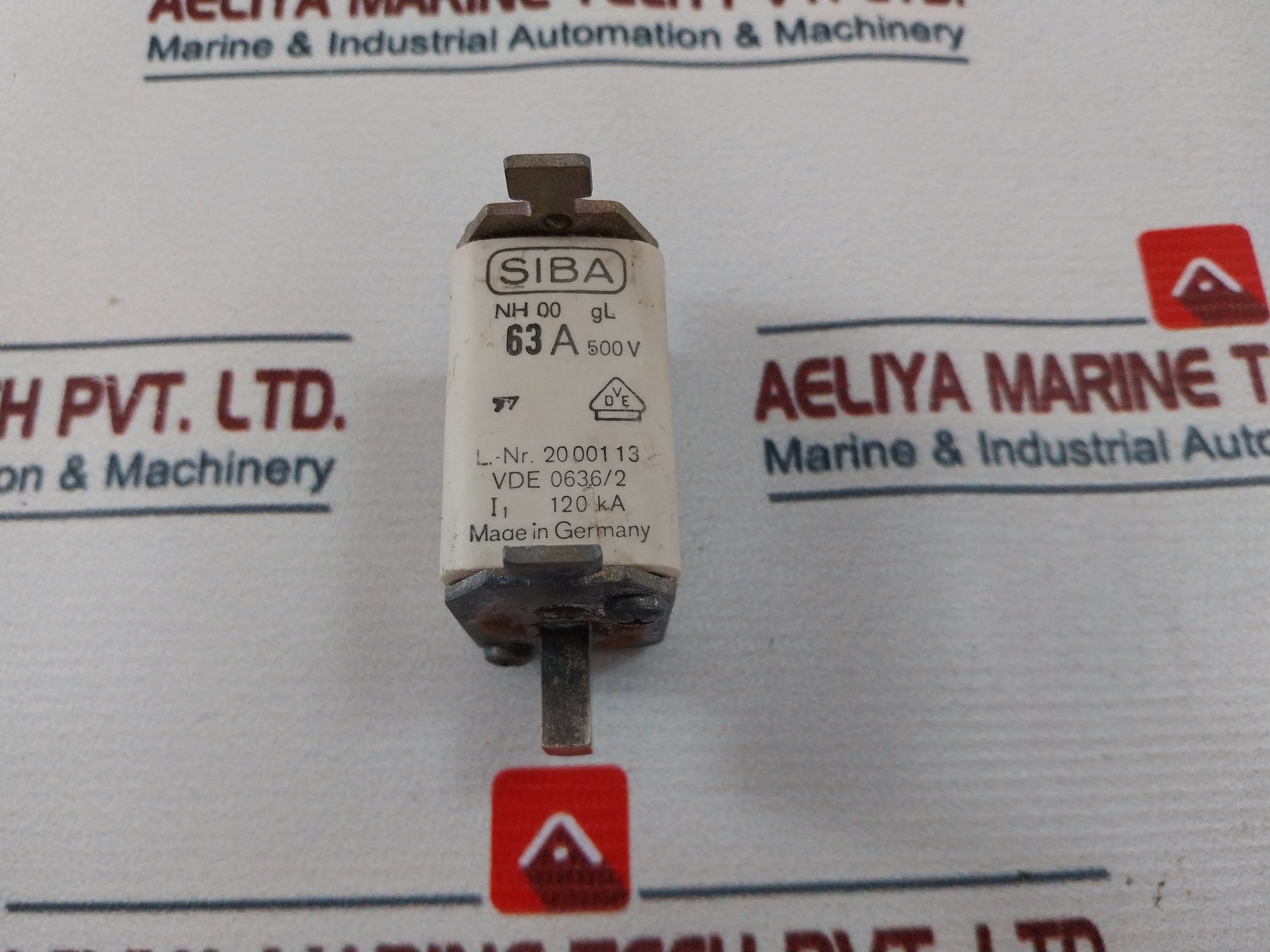 Siba Nh00 Gl Fuse 63A 500V