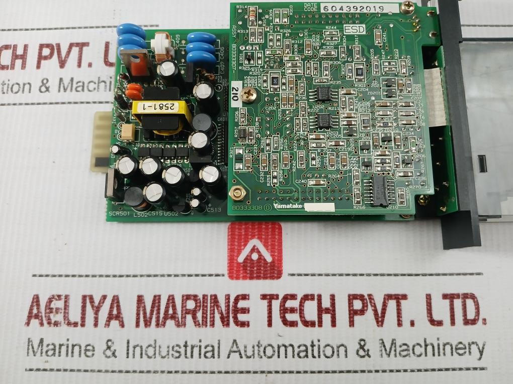 Rtd Analog Input Module Dc24V 4-20Ma 80332449-011 Yamatake J-srv80Z-021