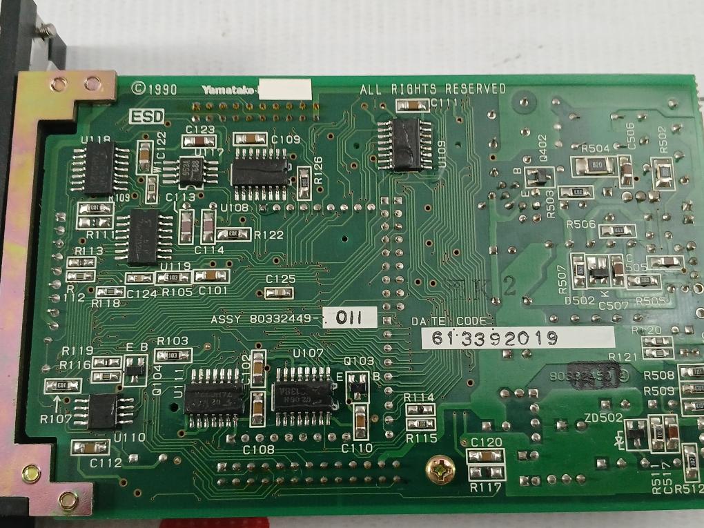 Rtd Analog Input Module Dc24V 4-20Ma 80332449-011 Yamatake J-srv80Z-021