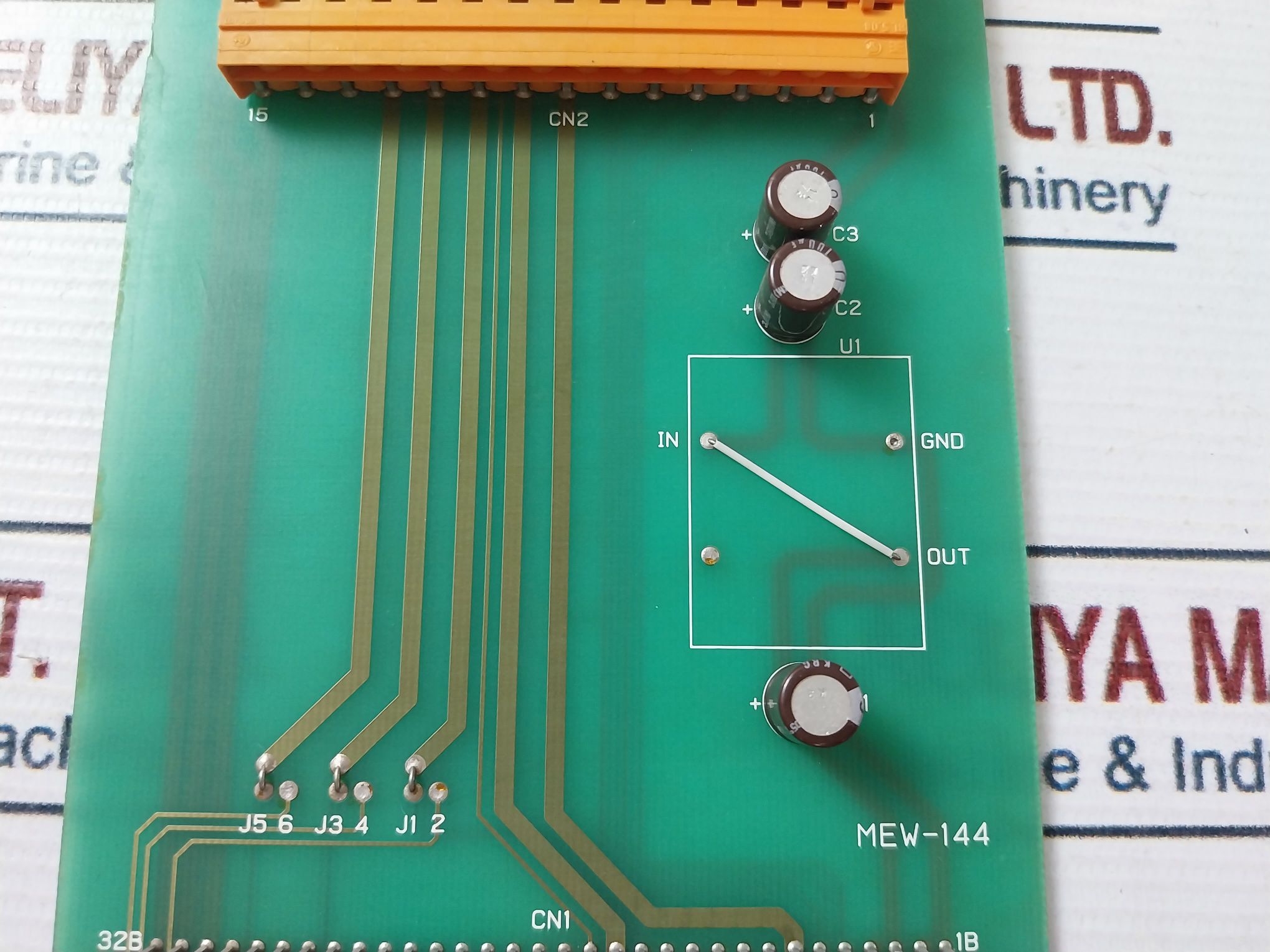 Musasino Mew-144 Printed Circuit Board