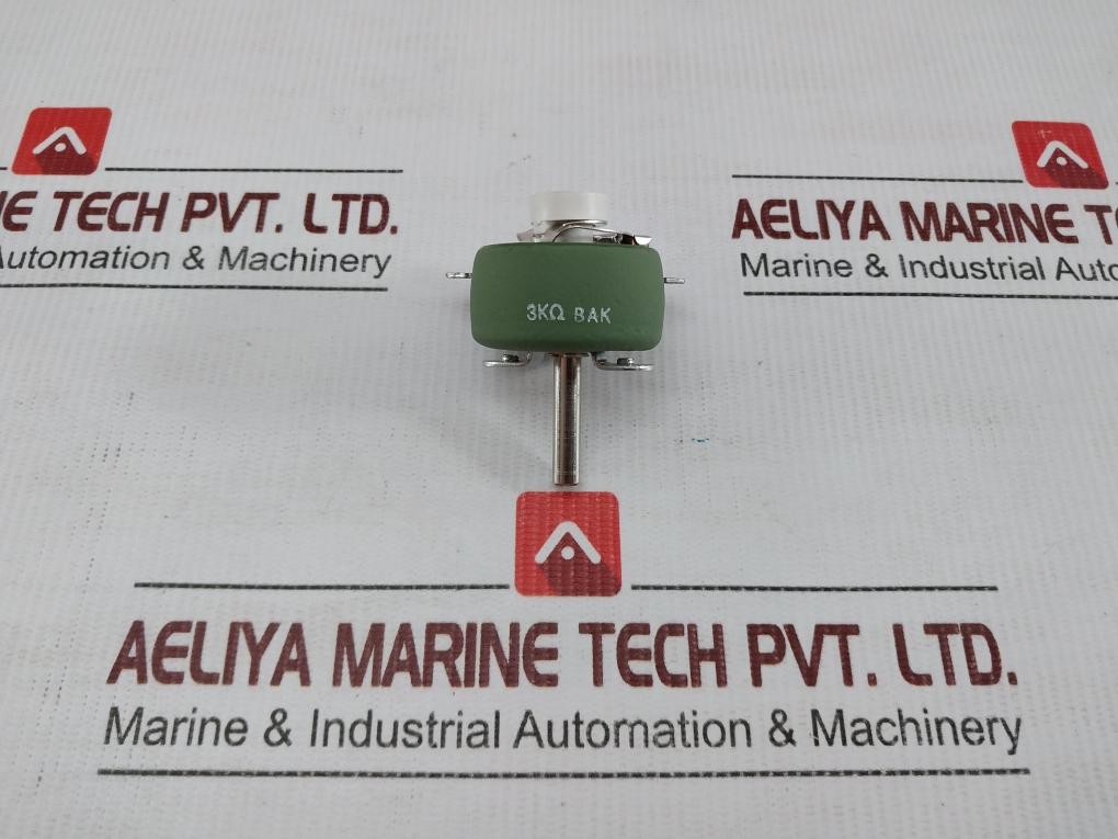 Ceramic Wire-Wound Rotary Rheostat 25W 3K0M Bak Jrm RA6-4840-8