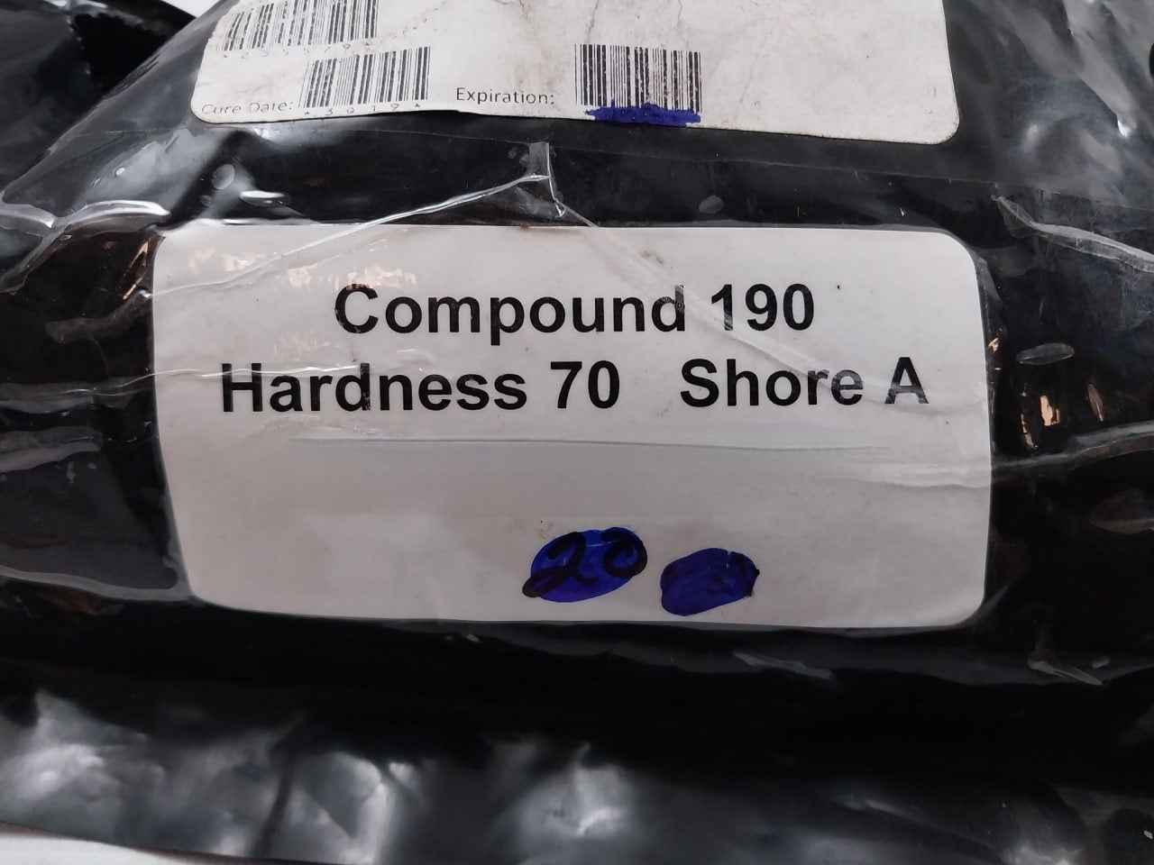 1930710-01 Diaphragm Seal Rev B Hardness 70 Shore A