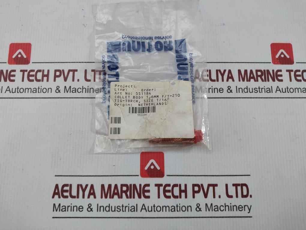 197 551184 Tig Torch Collet Body Unitor