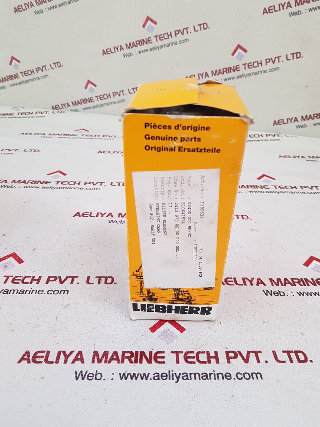Liebherr 0240d 010 bn/hc filter element