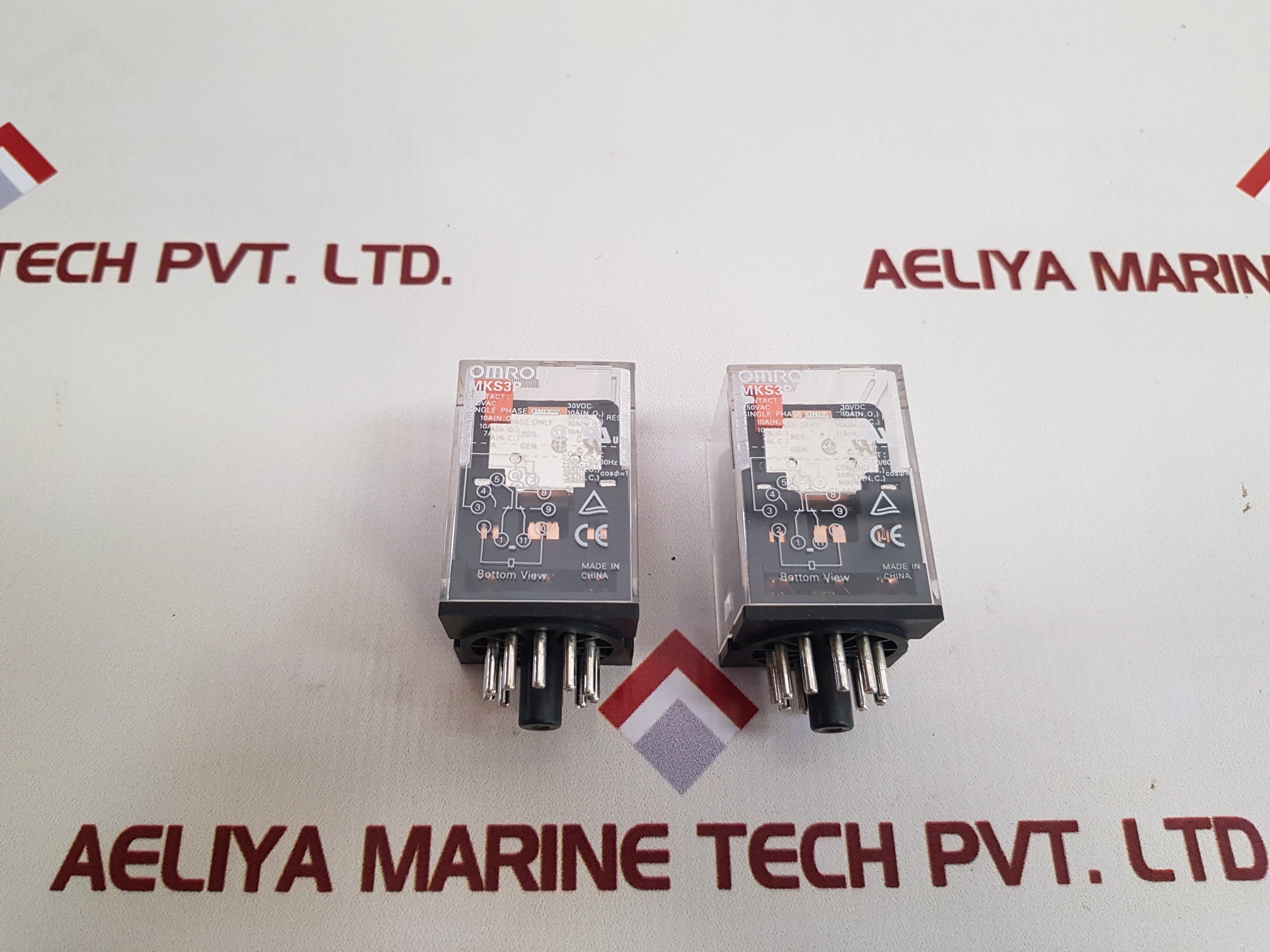Omron MKS3P Relay 10A 250V~ 50/60Hz