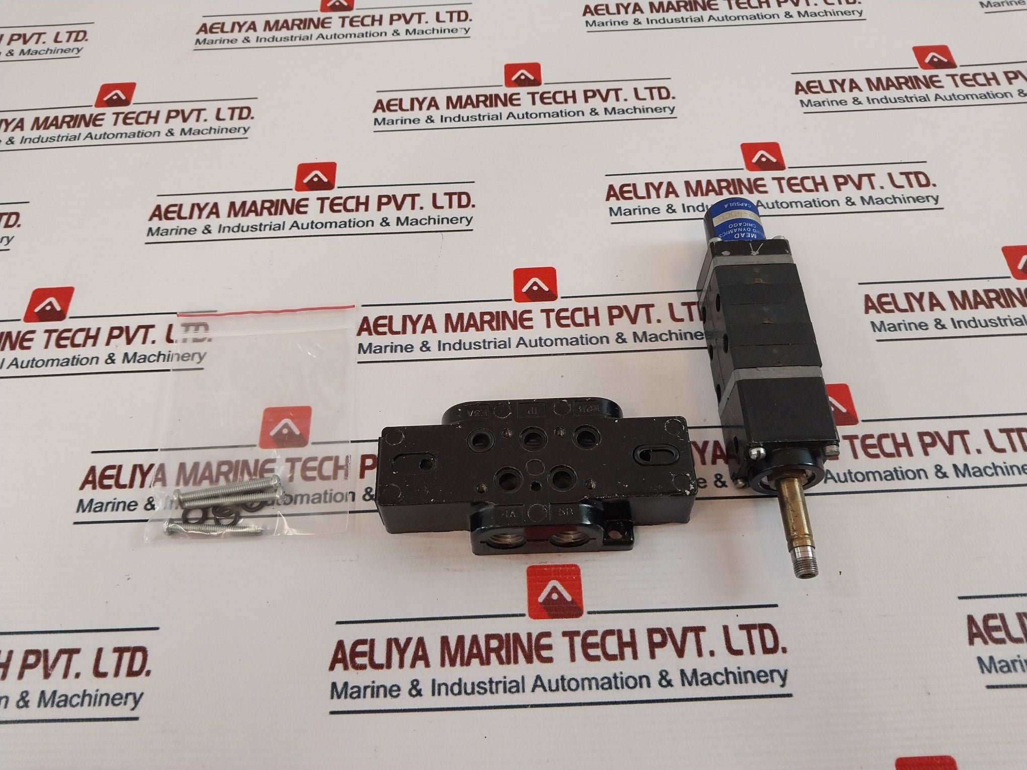 Mead C2-4Dcd Block And Solenoid Valve Set