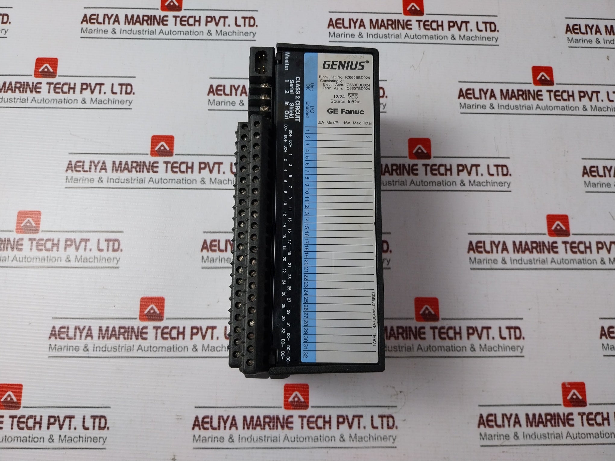 Ge Fanuc IC660BBD024 Genius I/O Module 12/24VDC