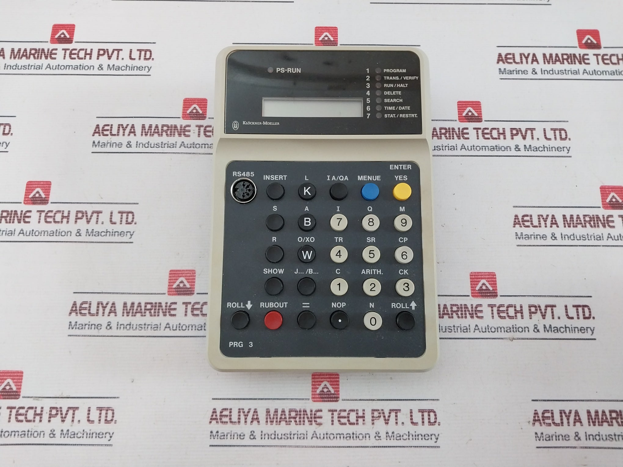 Klockner-moeller Prg 3 Hand-held Programmer With Cable V1.2 9V Dc 450 Ma