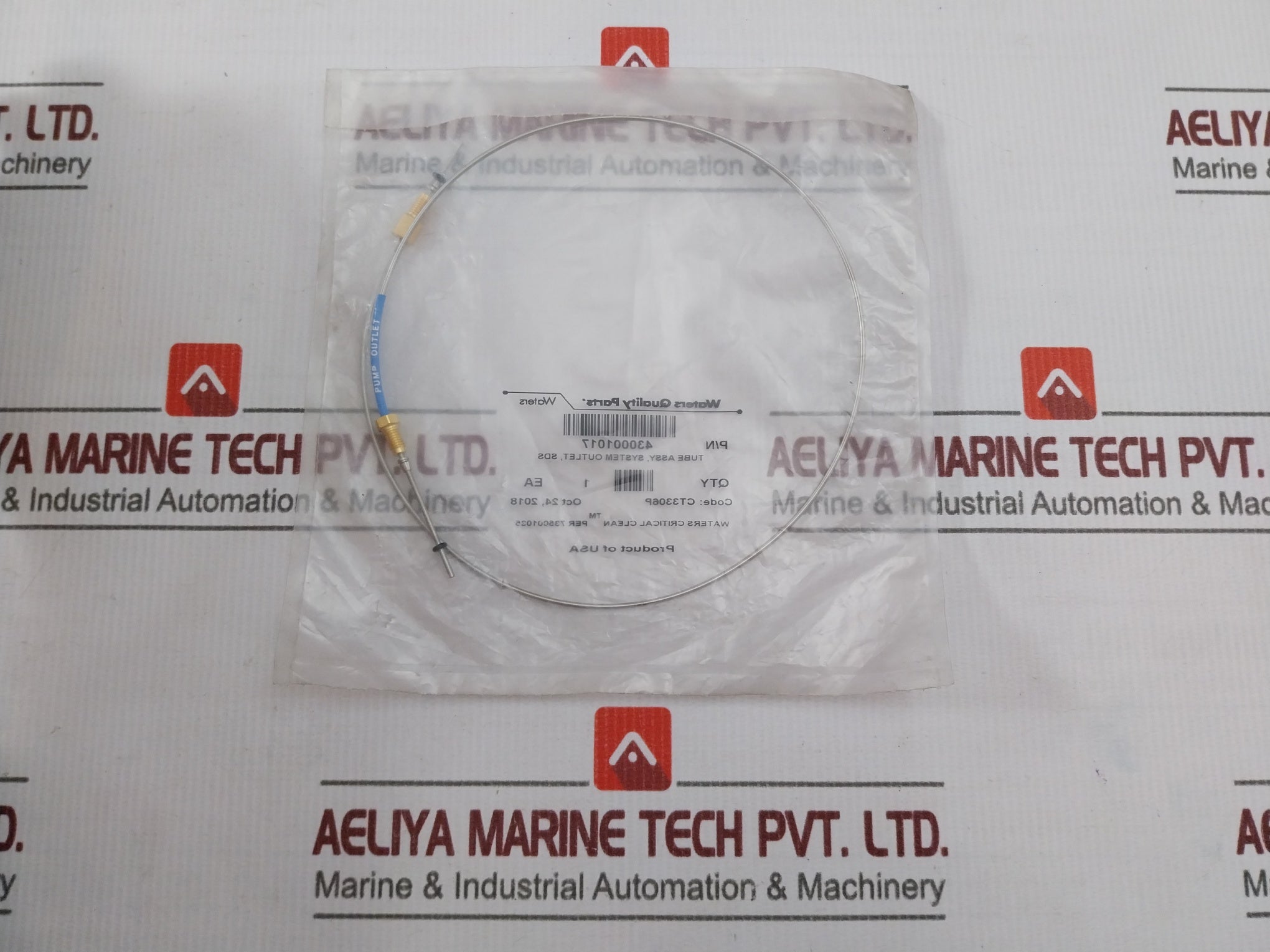 Waters 430001017 Tube Assy System Outlet Sds