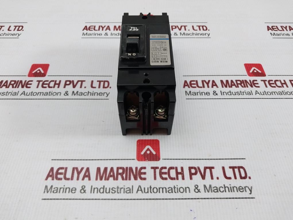 2-pole Molded Case Circuit Breaker Ac 220 V 5Ka Hyundai Ho-30D