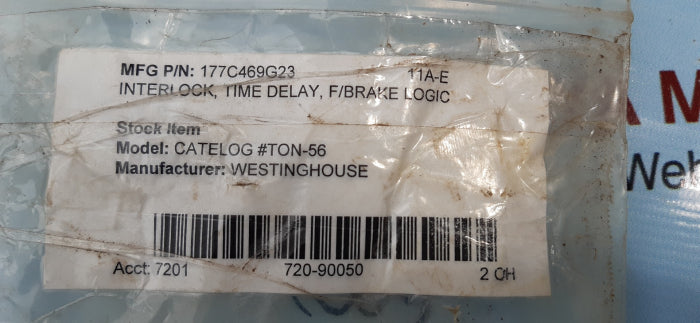 Westinghouse ton-56 solid state timer 177c469g23 2-30 sec - New