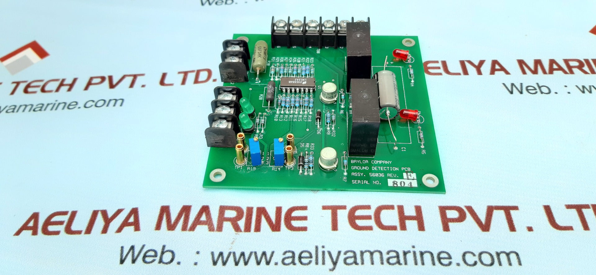 Baylor 56036 Ground Detection Printed Circuit Board