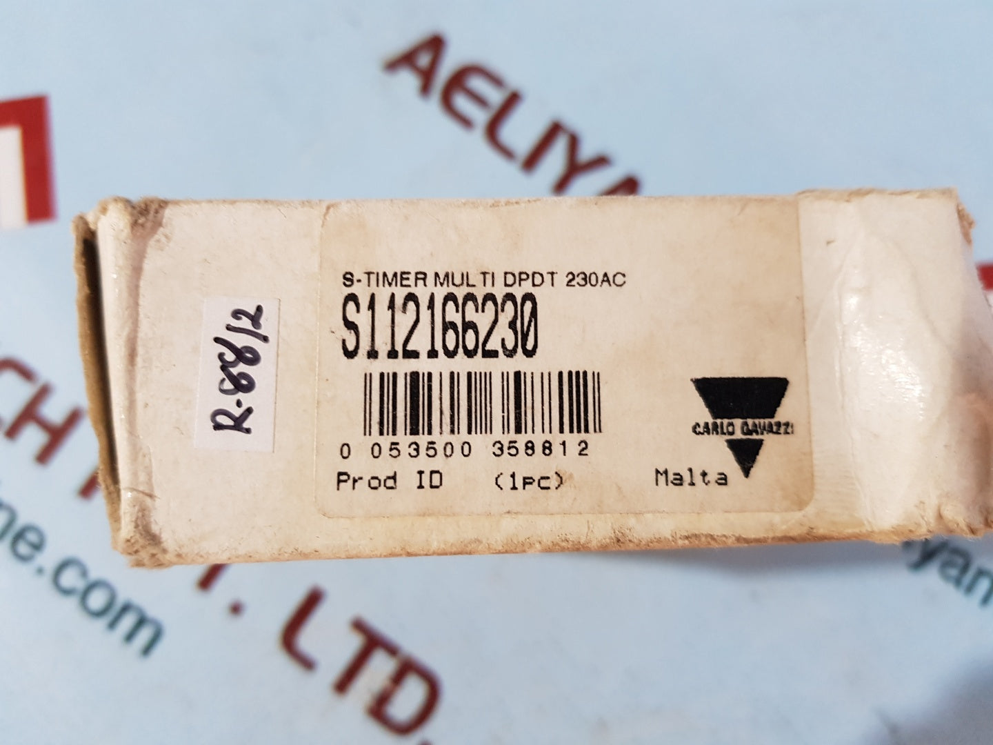 Carlo Gavazzi S 112 166 230 Interval Timer 230V 50/60Hz 3Va 8A 250V
