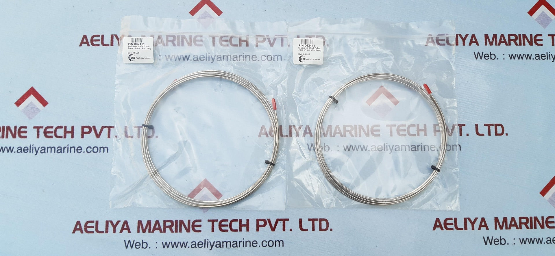 Sge 062411 Stainless Steel Tube 2Mm X1Mm X3M Long