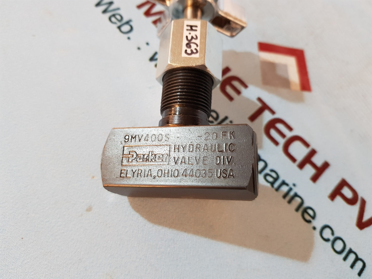 Parker 9Mv400S -20Fk Hydraulic Valve 5000 Psi