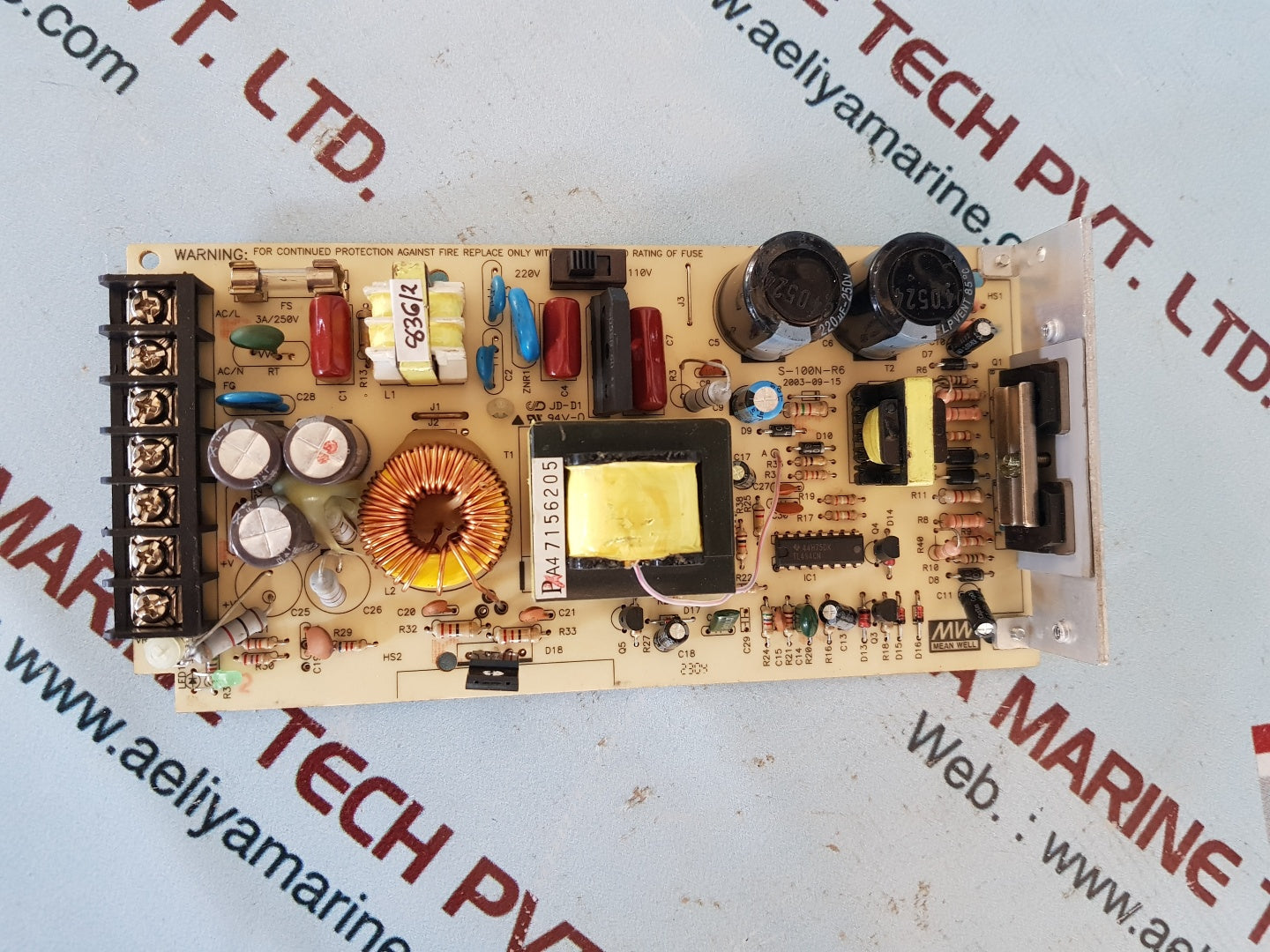 Mean well s-100n-r6 power supply