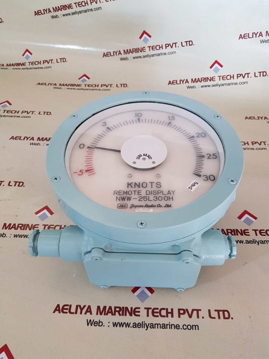 Jrc nww-25l300h knots remote display
