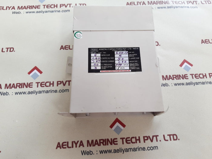 Khatau power capacitor 6mp-17