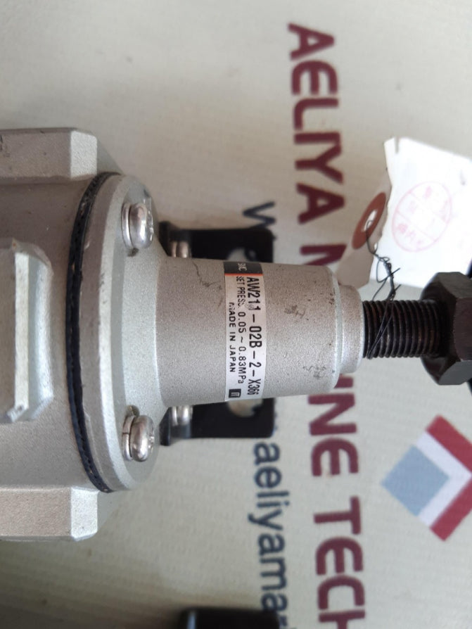 Smc aw211-02b-2-x366 filter regulator 60°c