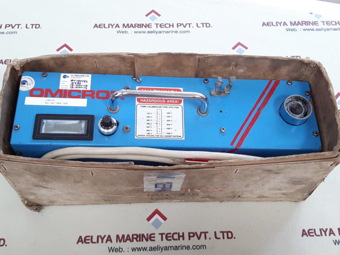 Omicron ote-t700 temp.calibrator 115v