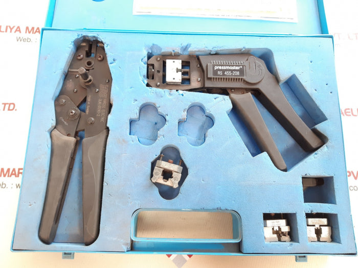 Pressmaster ouk-0090-2 crimping tool set rs455-208