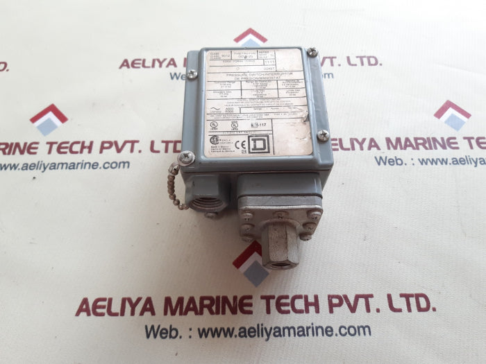 Square D 9012 gdw-25 pressure switch ser.C