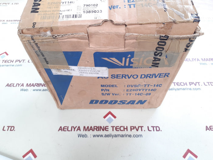 Doosan vision dvsc-tt-14c-09 ac servo driver ez6dvtt14c