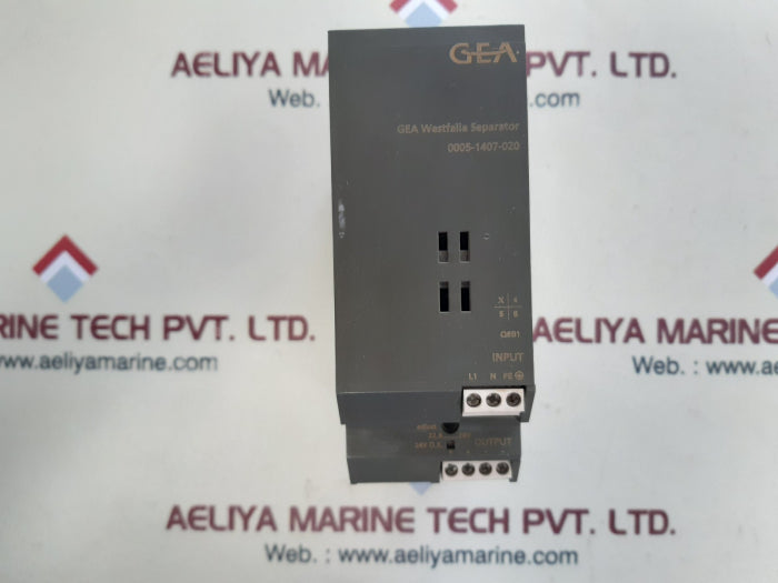 Gea 0005-1407-020 westfalia separator 6ep1 333-2aa01-0aa0