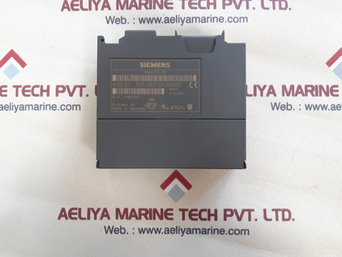 Siemens simatic s7 sm331 analog input module6es7 331-7kf01-0ab0 e-stand:02