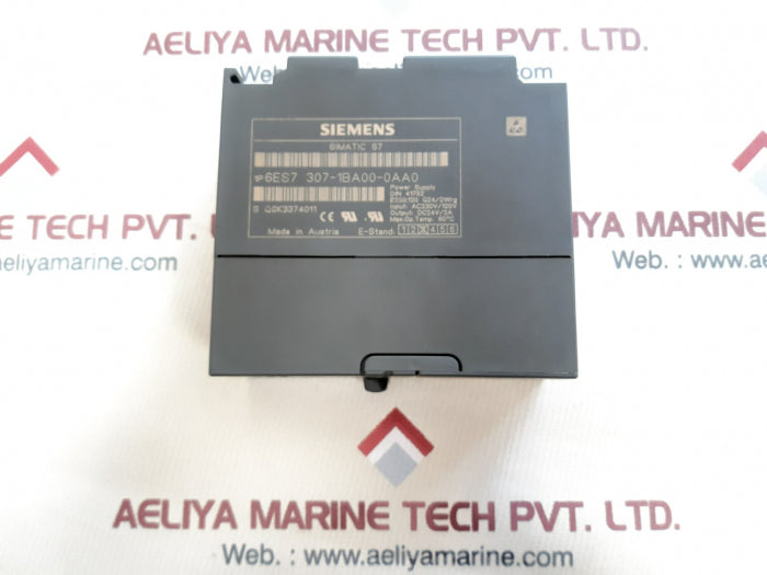 Siemens Ps307 Simatic S7 Power Supply 6Es7 307-1Ba00-0Aa0