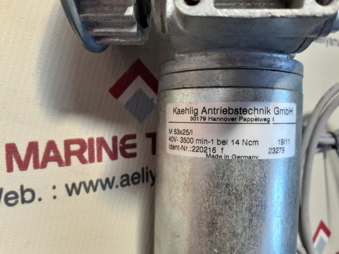 Kählig m63x25 / i servo motor
