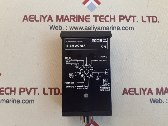 Atos e-bm-ac-05f/rr 12 electrical amplifier