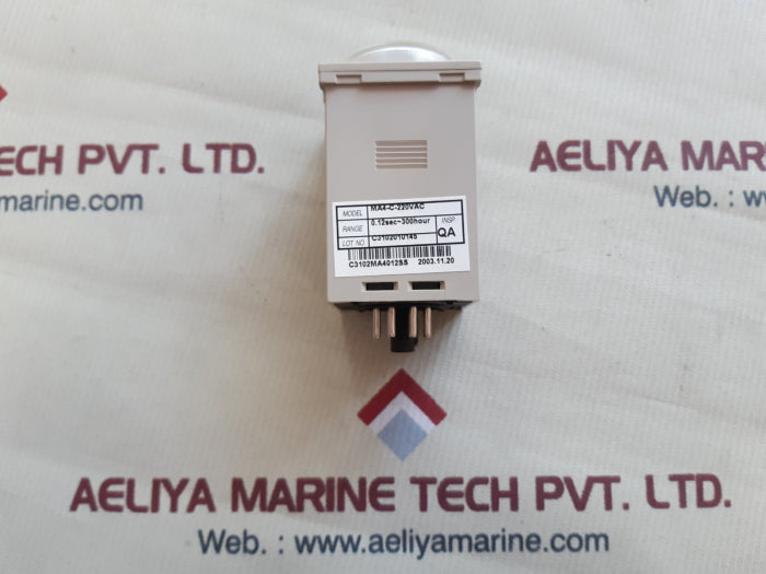 Hanyoung ma4-c multi timer 0.12sec~300hour 220vac