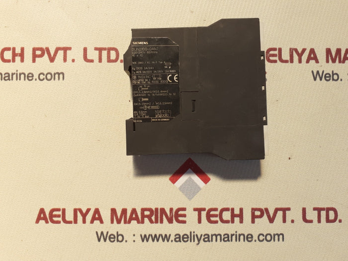 Siemens 3un2100-0an7 thermistor protection relay 220-240v 50/60hz g/9725
