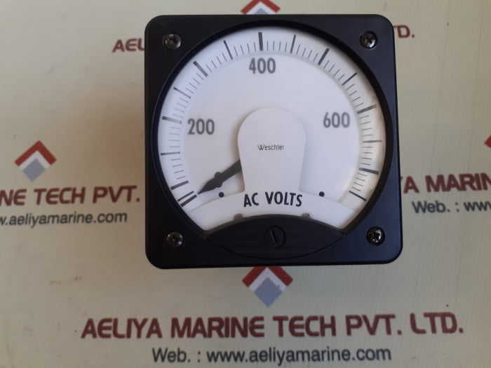 Weschler instruments ka241 ac volt analog meter