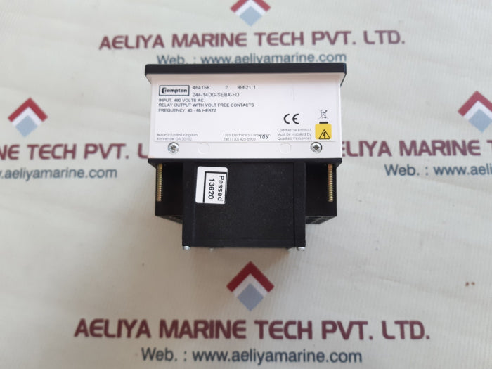 Crompton 244-14dg-sebx-fq synchro check relay