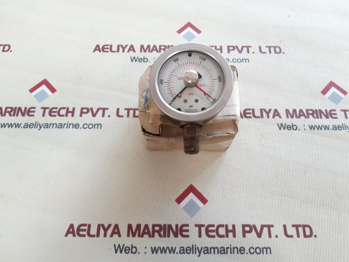 Noshok pressure gauge 0-2000 psi 0-12000 kpa