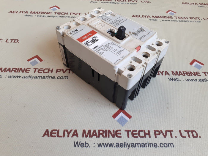 Eaton ehd 14k 3pole 60amp circuit breaker ehd3060l