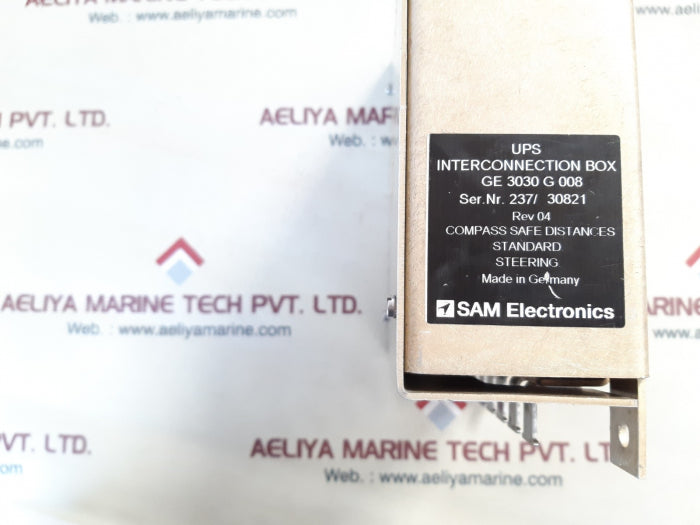 Sam electronics ups interconnection box ge 3030 g 008