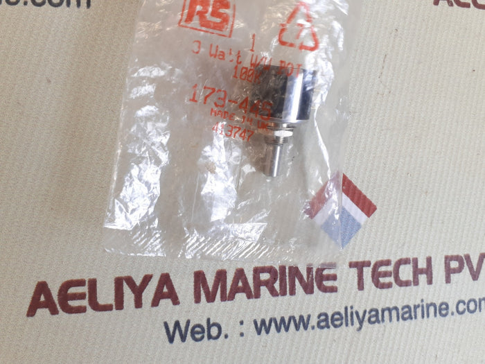 Rs Res 100K Potentiometer/Switch